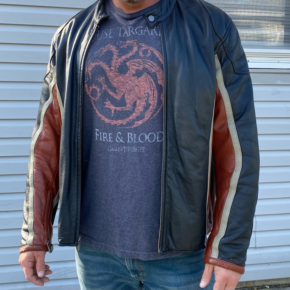 Wilson's Leather M. Julian Motorcycle Jacket XL